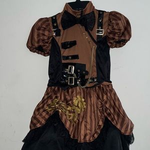 Girls Steampunk Halloween Costume